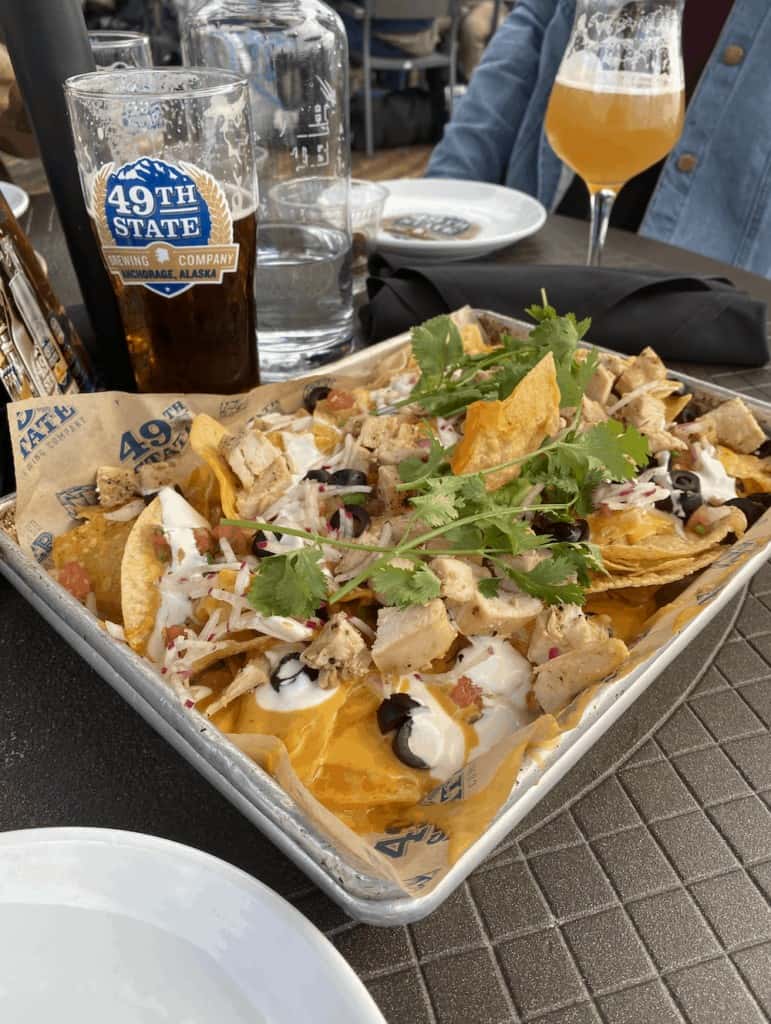 overloaded nachos 49th state brewing