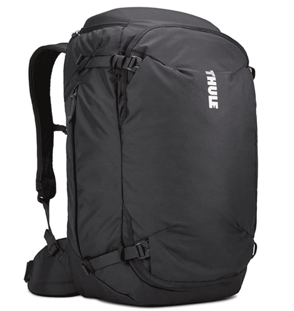 thule landmark travel backpack front