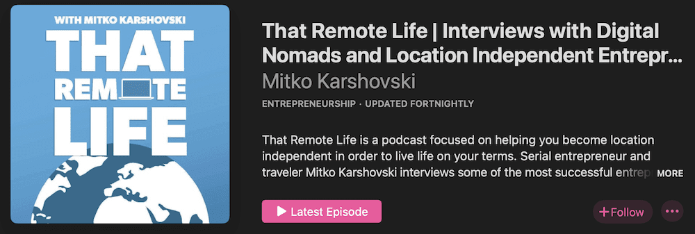 that remote life podcast