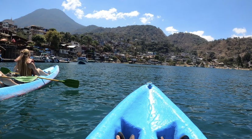 kayaking lake atitlan
