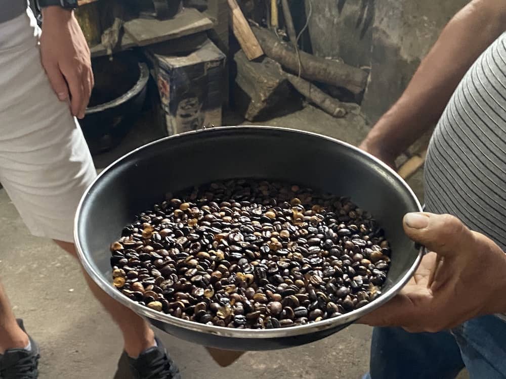 roasted coffee beans
