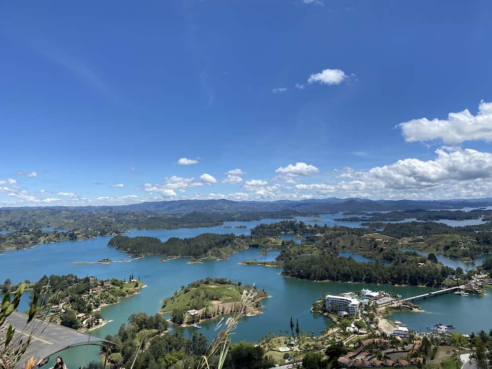 guatape views from the top