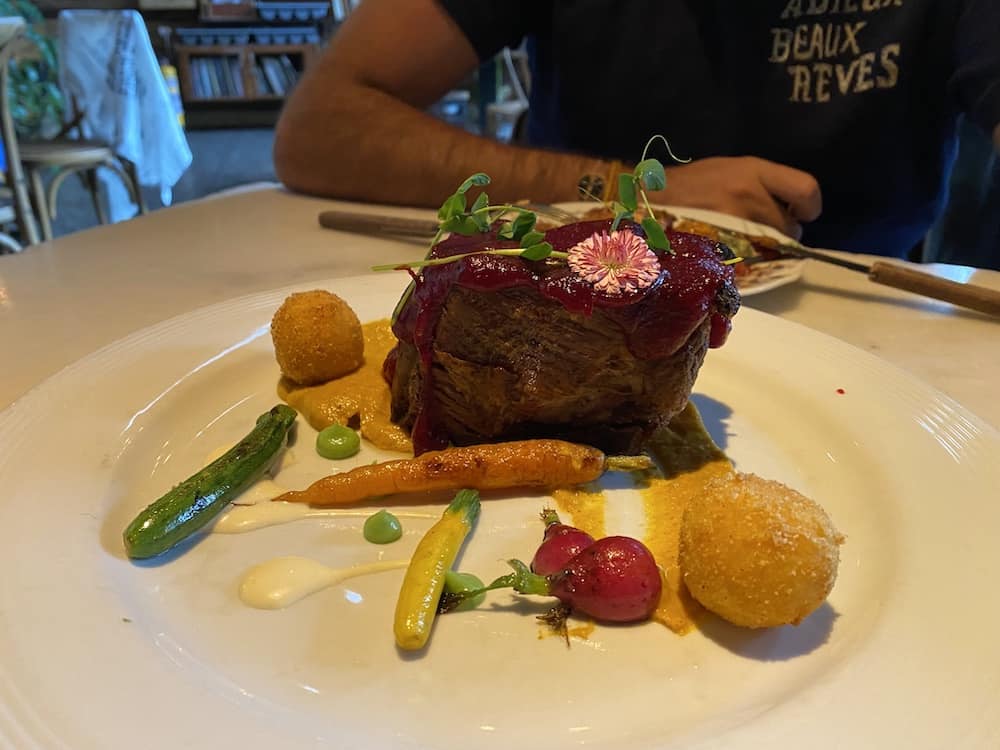 beef dish alambique