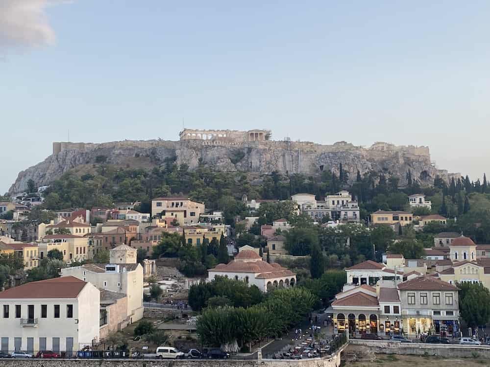 panoramic views of athens