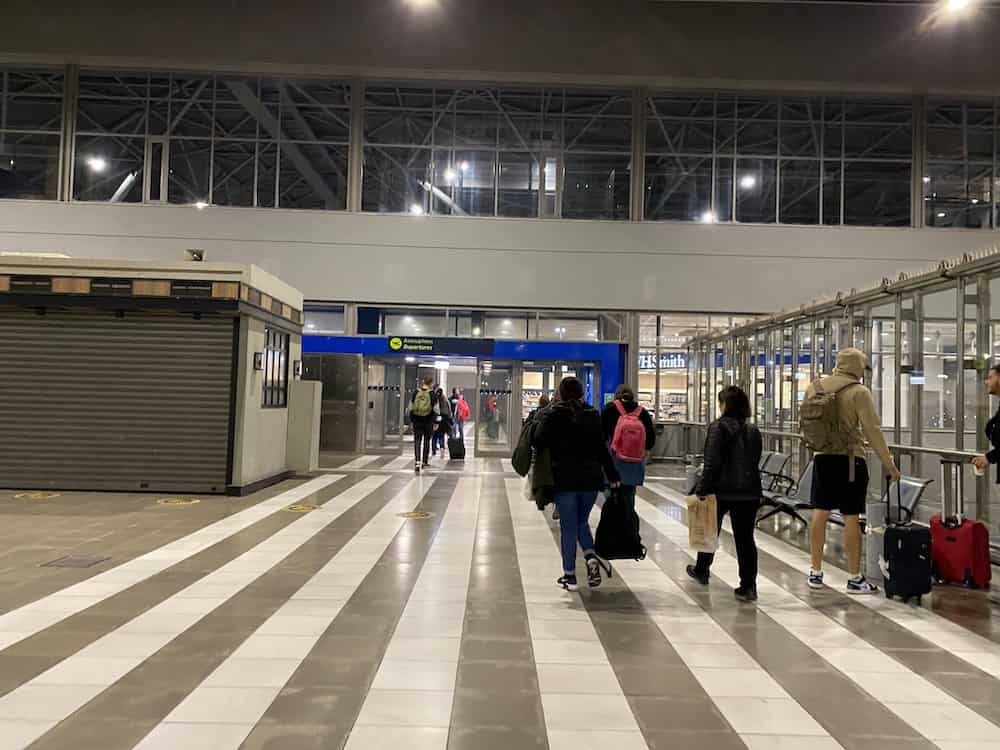 departure terminal skg airport