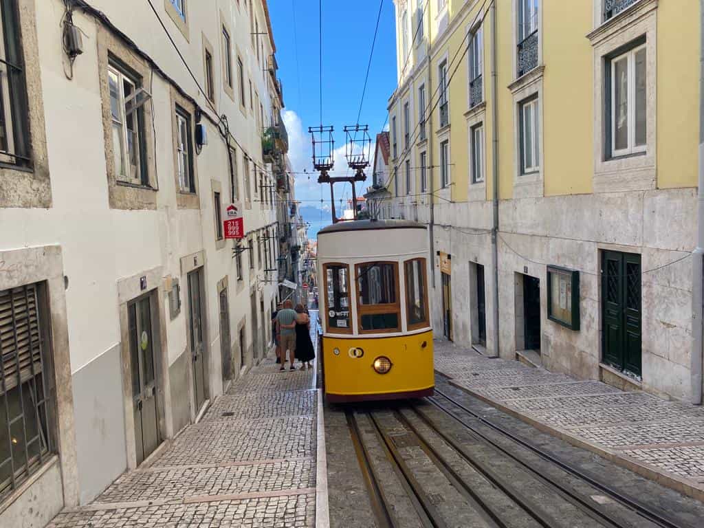 tram rides Lisbon